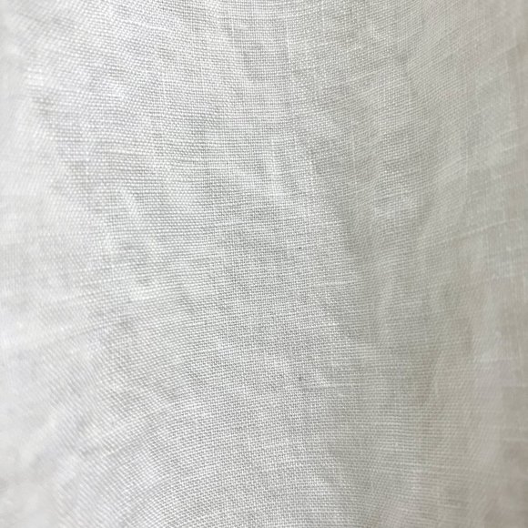 100% linen wide-leg/high-rise/elastic waist pants - Picture 14 of 16